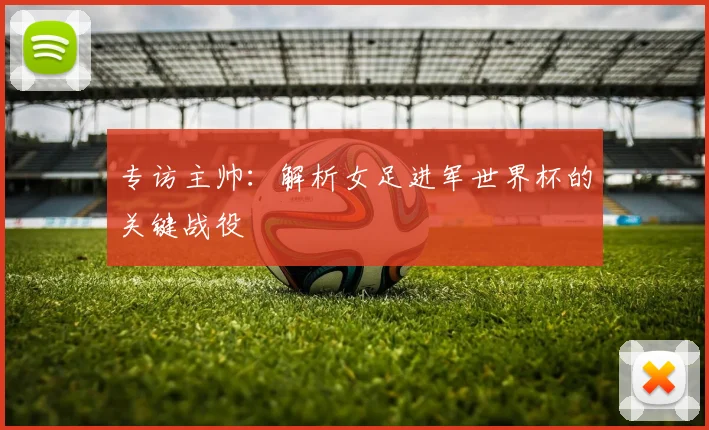 专访主帅：解析女足进军世界杯的关键战役